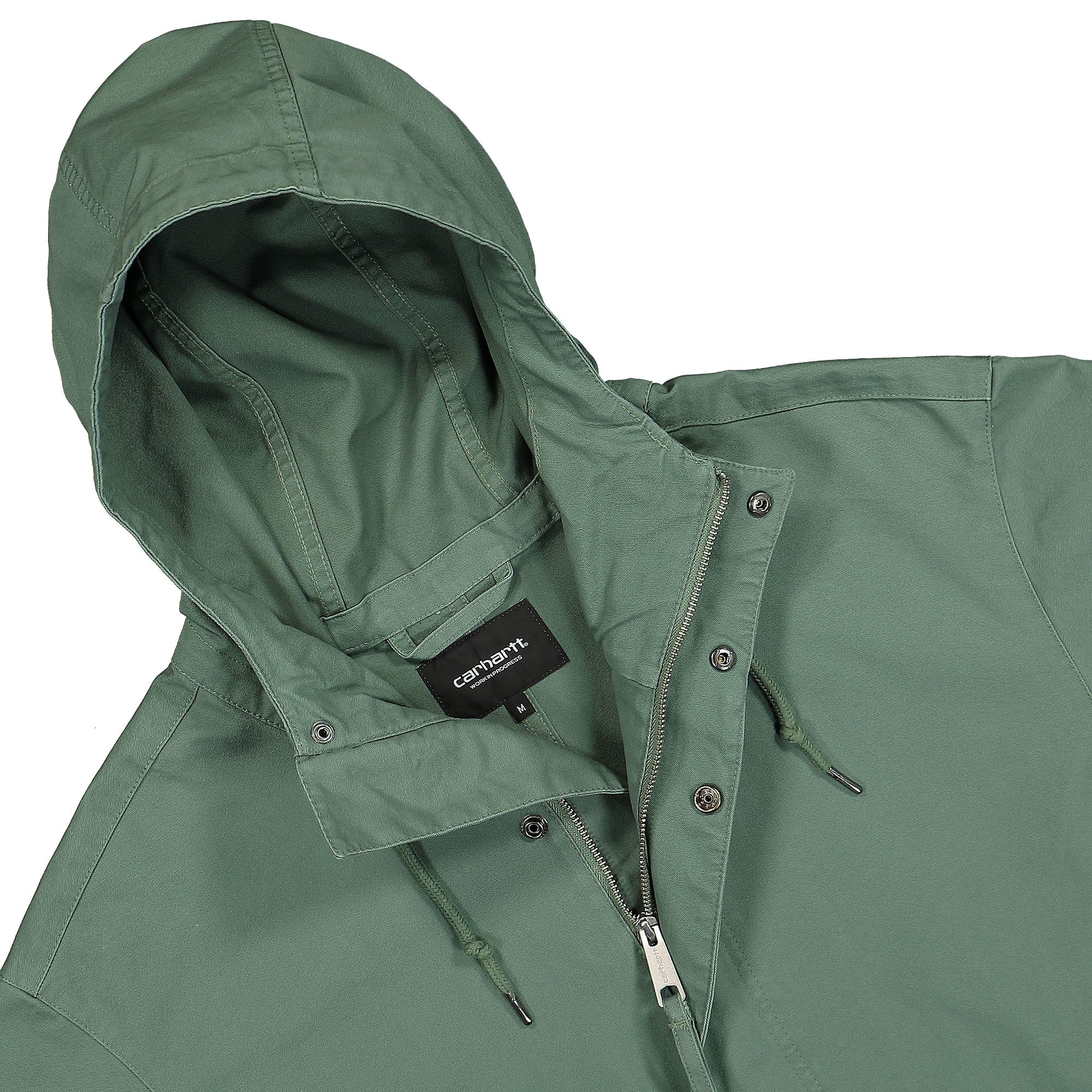 Carhartt WIP Madock Parka Park Stone Washed Parkas Close-up | Overkill