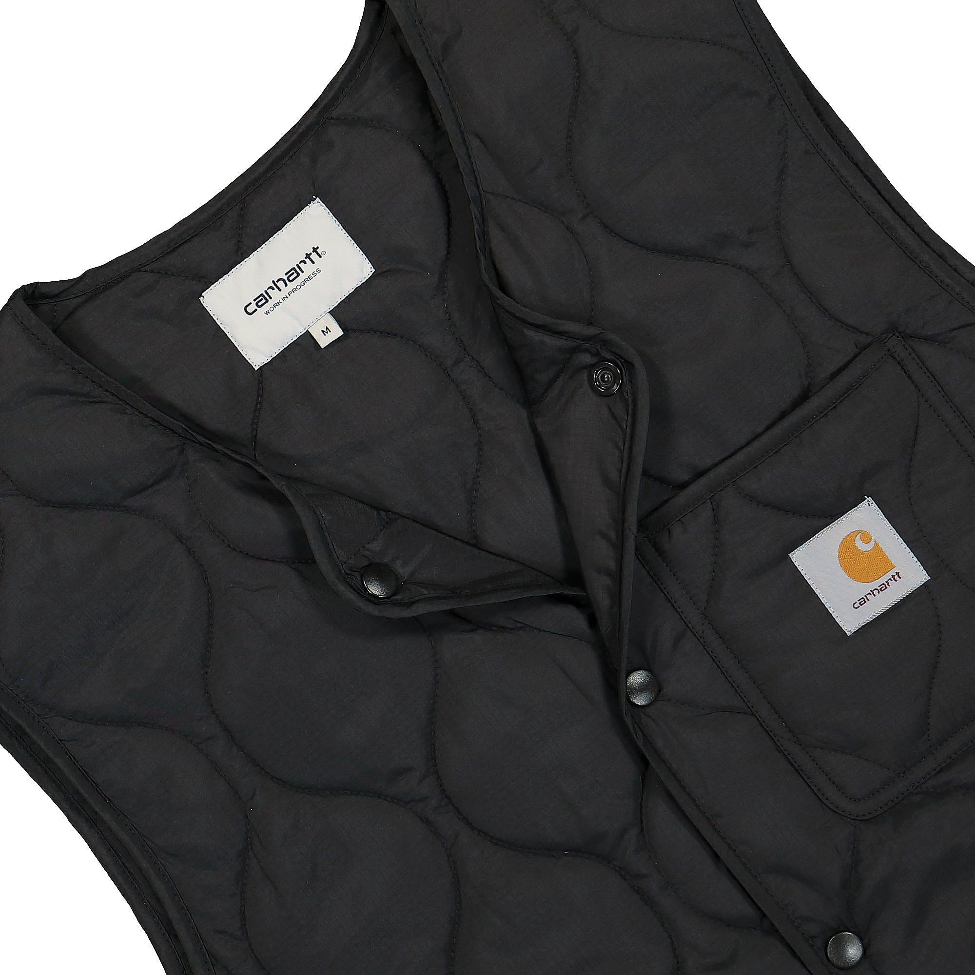 Carhartt WIP Skyton Vest Black Vests Close-up | Overkill