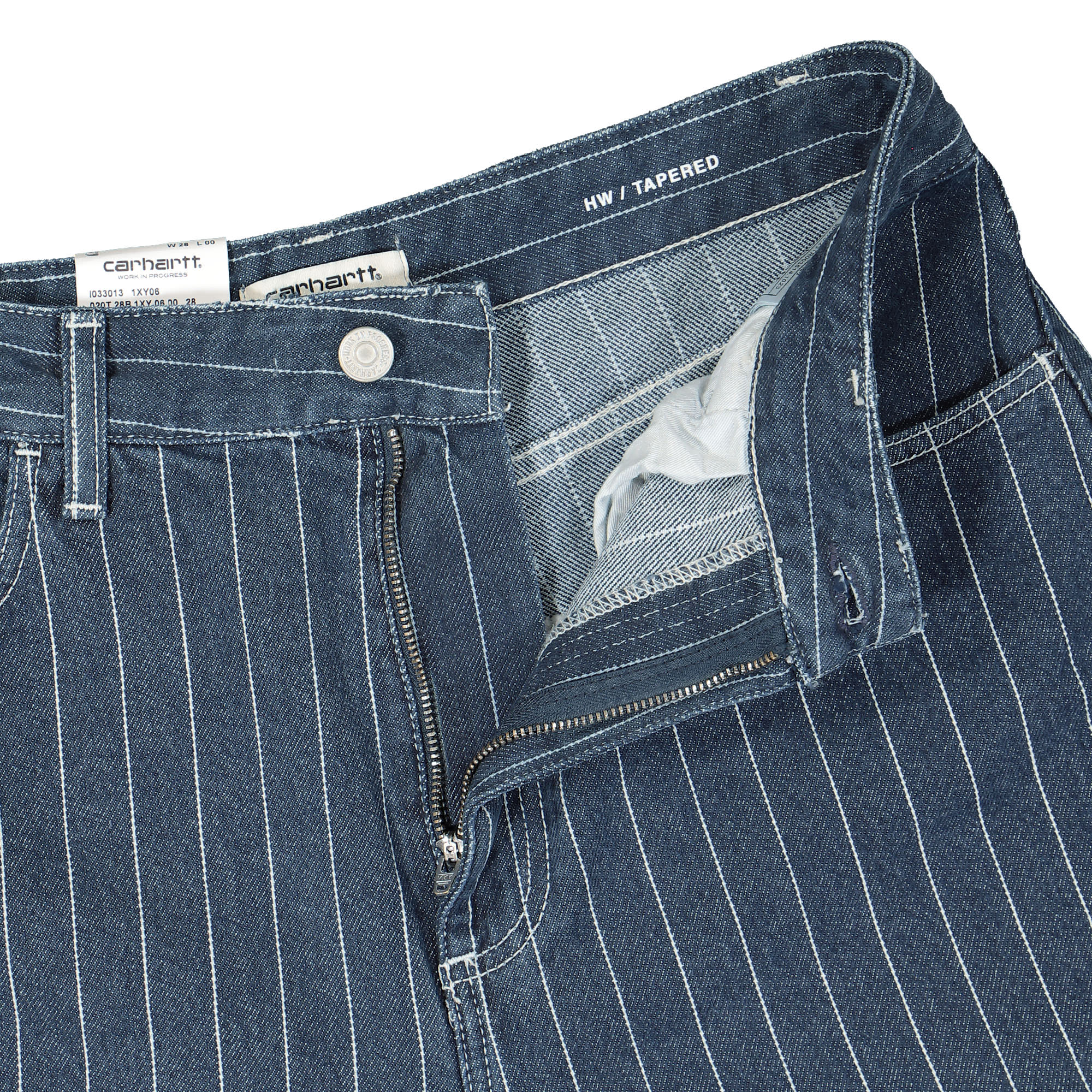 Carhartt WIP W Orlean Pant Orlean Stripe, Blue / White Sweat & Track Pants Detailfoto | Overkill