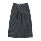 Carhartt WIP W Orlean Skirt Orelan Stripe, Black / White Skirts Close-up | Overkill