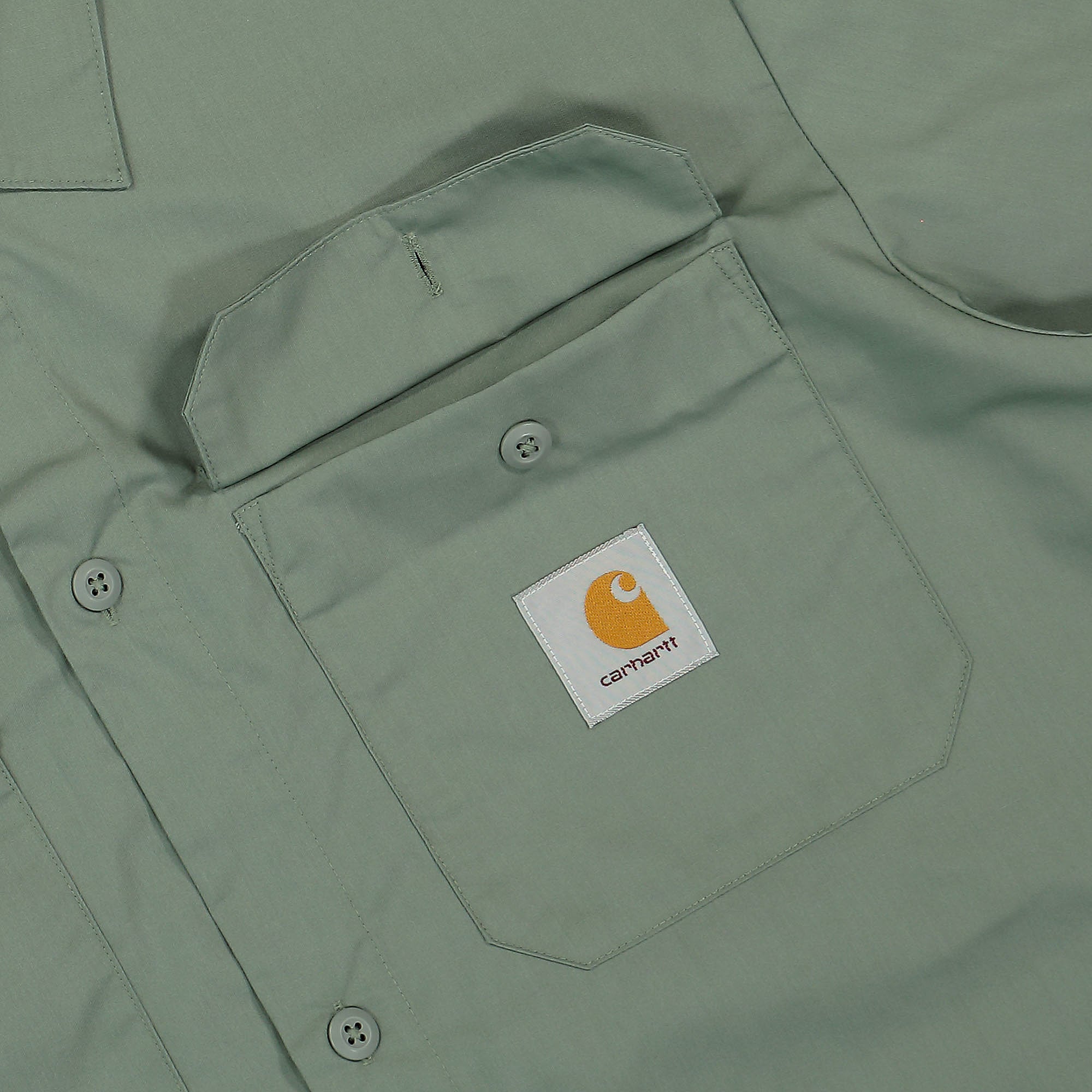 Carhartt WIP S/S Craft Shirt Park Shirts Detailfoto | Overkill