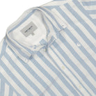 Carhartt WIP L/S Dillion Shirt Bleach / White Shirts Close-up | Overkill