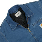 Carhartt WIP OG Detroit Jacket Blue Jackets Close-up | Overkill