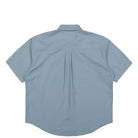 Carhartt WIP W S/S Jaxon Shirt Frosted Blue / Wax Shirts Material | Overkill