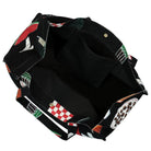 Carhartt WIP Canvas Graphic Beach Bag Dearborn Isis Maria Dinner Print / Black Tote Bags & Shoppers Detail view 1 | Overkill