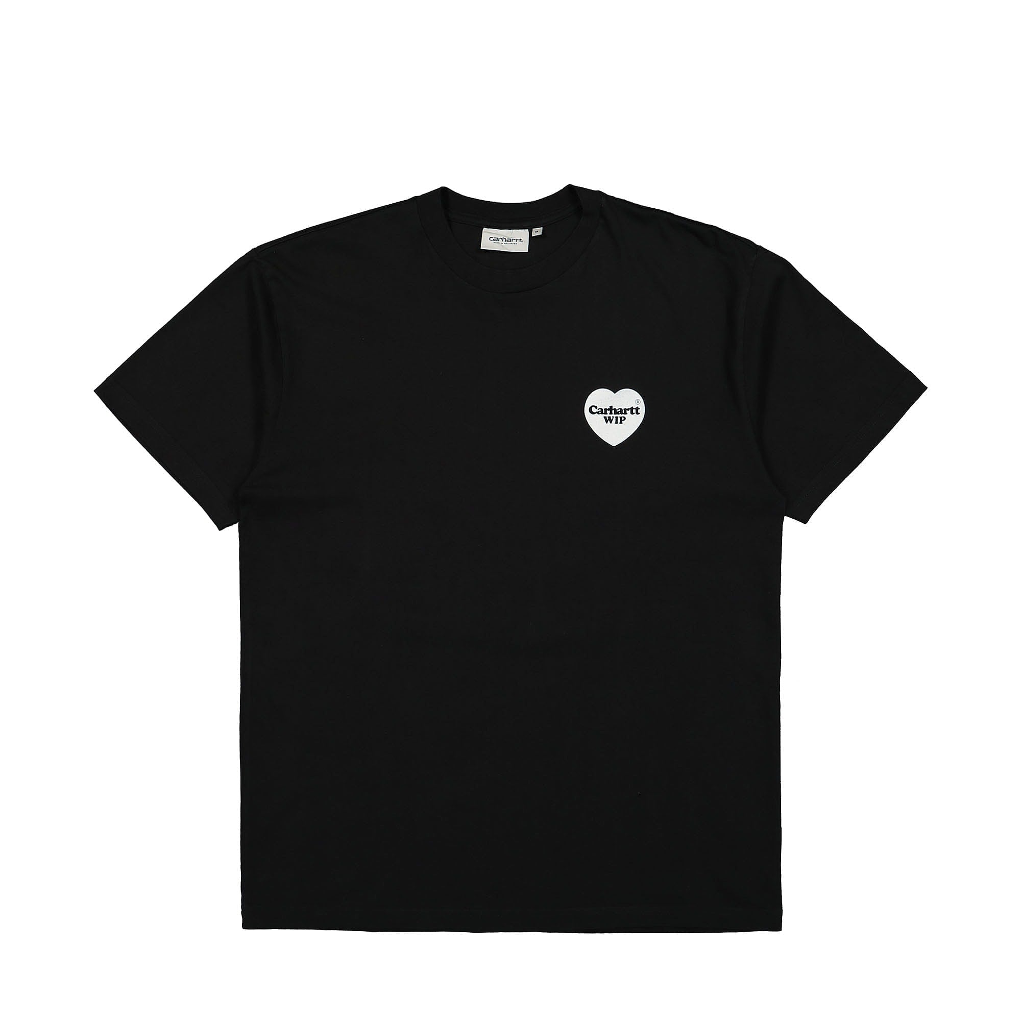 Carhartt WIP S/S Heart Bandana T-Shirt Black / White Stone Washed T-Shirts I033116.0D2.06.03 | Overkill
