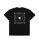 Carhartt WIP S/S Heart Bandana T-Shirt Black / White Stone Washed T-Shirts Close-up | Overkill