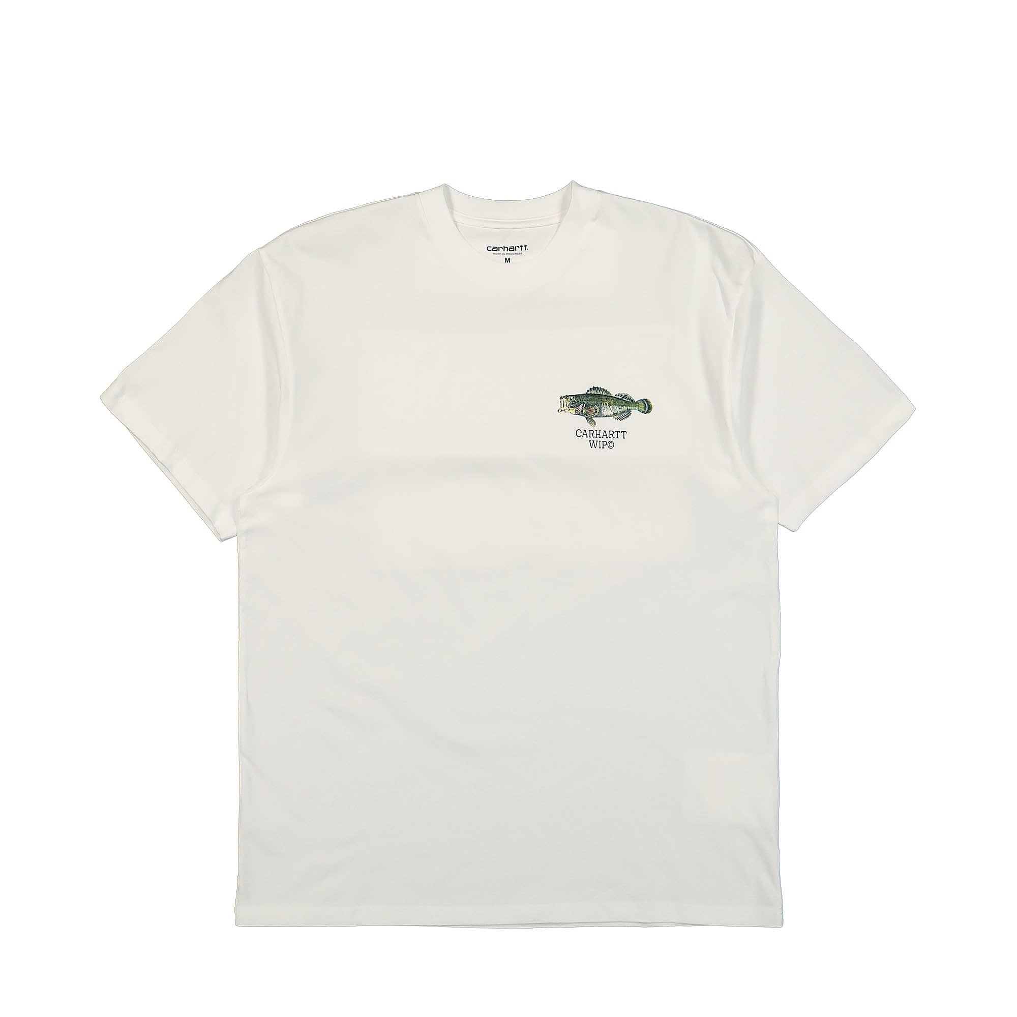 Carhartt WIP S/S Fish T-Shirt White T-Shirts I033120.02.XX | Overkill