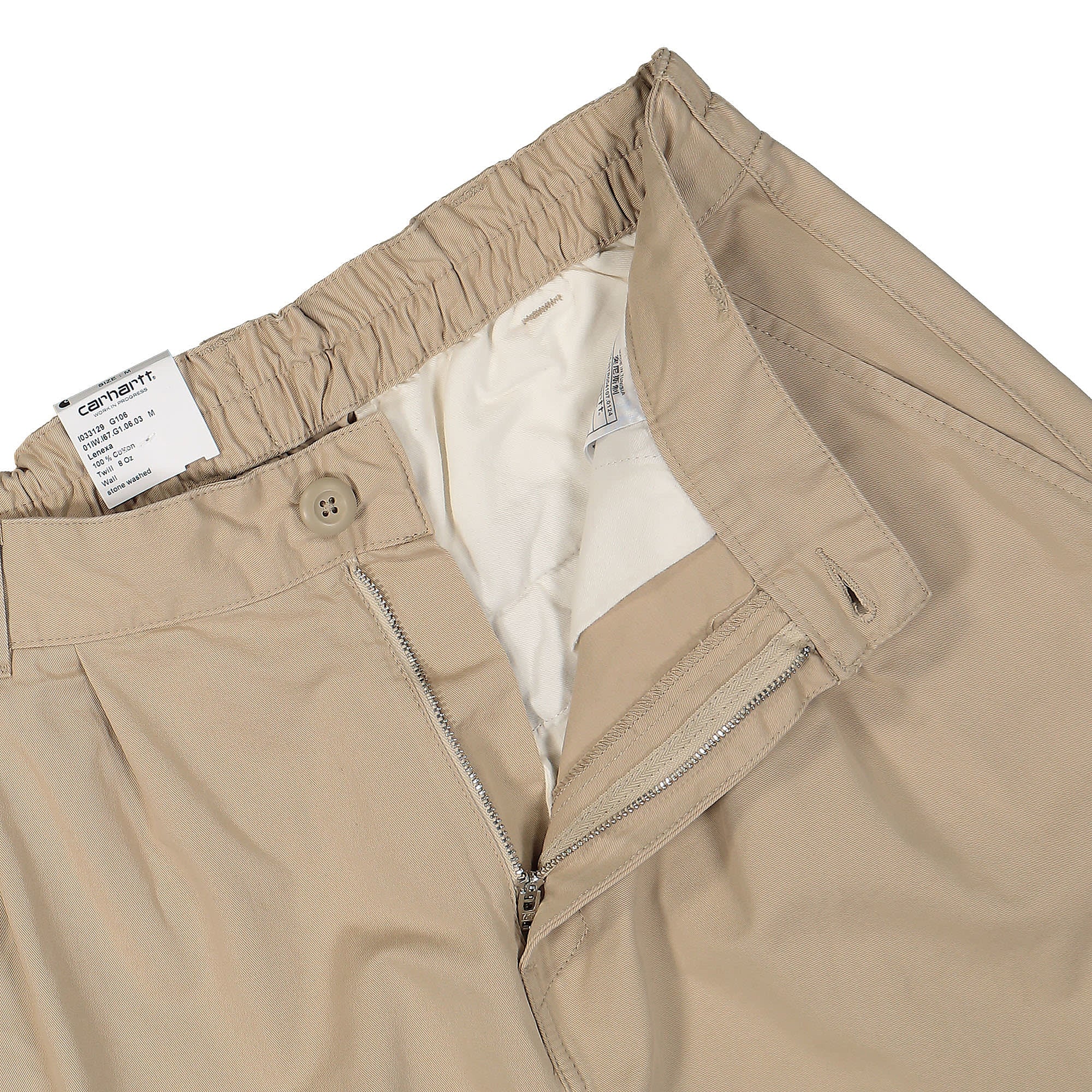 Carhartt WIP Marv Pant Lenexa Wall Stone Washed Casual Pants Detailfoto | Overkill