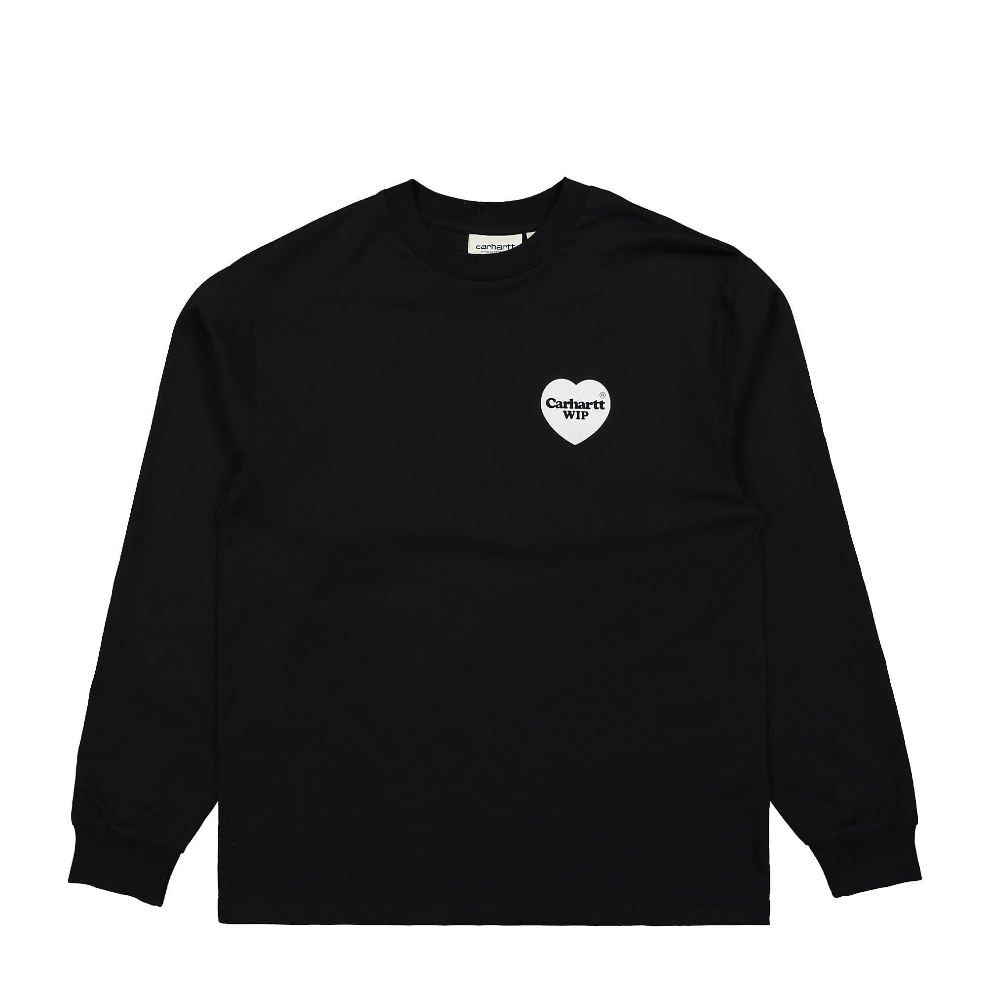 Carhartt WIP W L/S Heart Bandana T-Shirt Black Longsleeves I033206.0D2.06.03 | Overkill