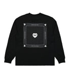 Carhartt WIP W L/S Heart Bandana T-Shirt Black Longsleeves Close-up | Overkill