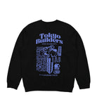 Edwin Tokyo Builders Sweat Black Sweatshirts Close-up | Overkill