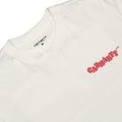 Carhartt WIP S/S Fast Food T-Shirt White / Red T-Shirts Material | Overkill