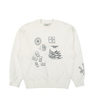 Carhartt WIP W Isis Maria Lunch Sweatshirt White / Black Sweatshirts I033252.00A.XX | Overkill