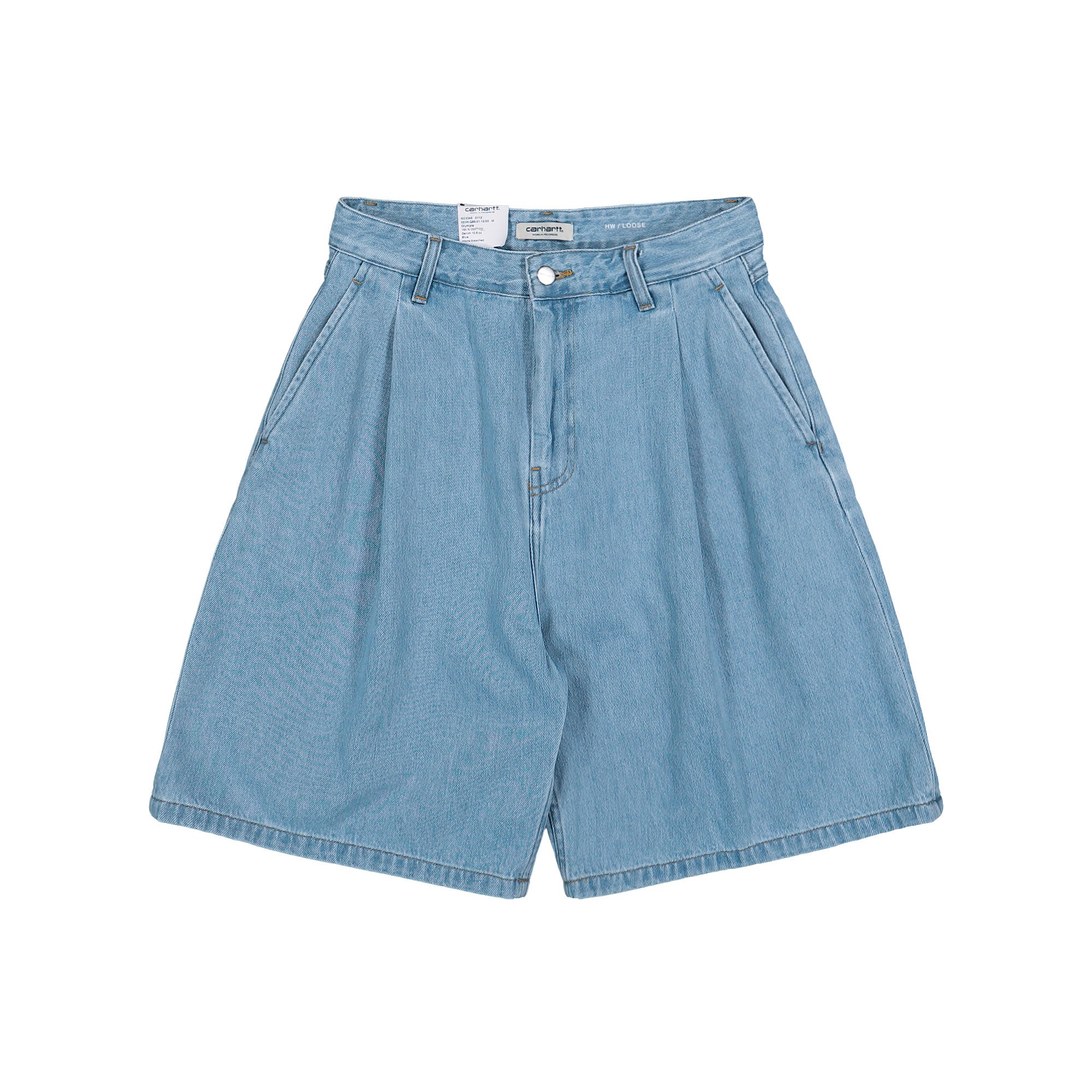 Carhartt WIP W Alta Short Blue Stone Bleached Short I033345.01.12.03 | Overkill
