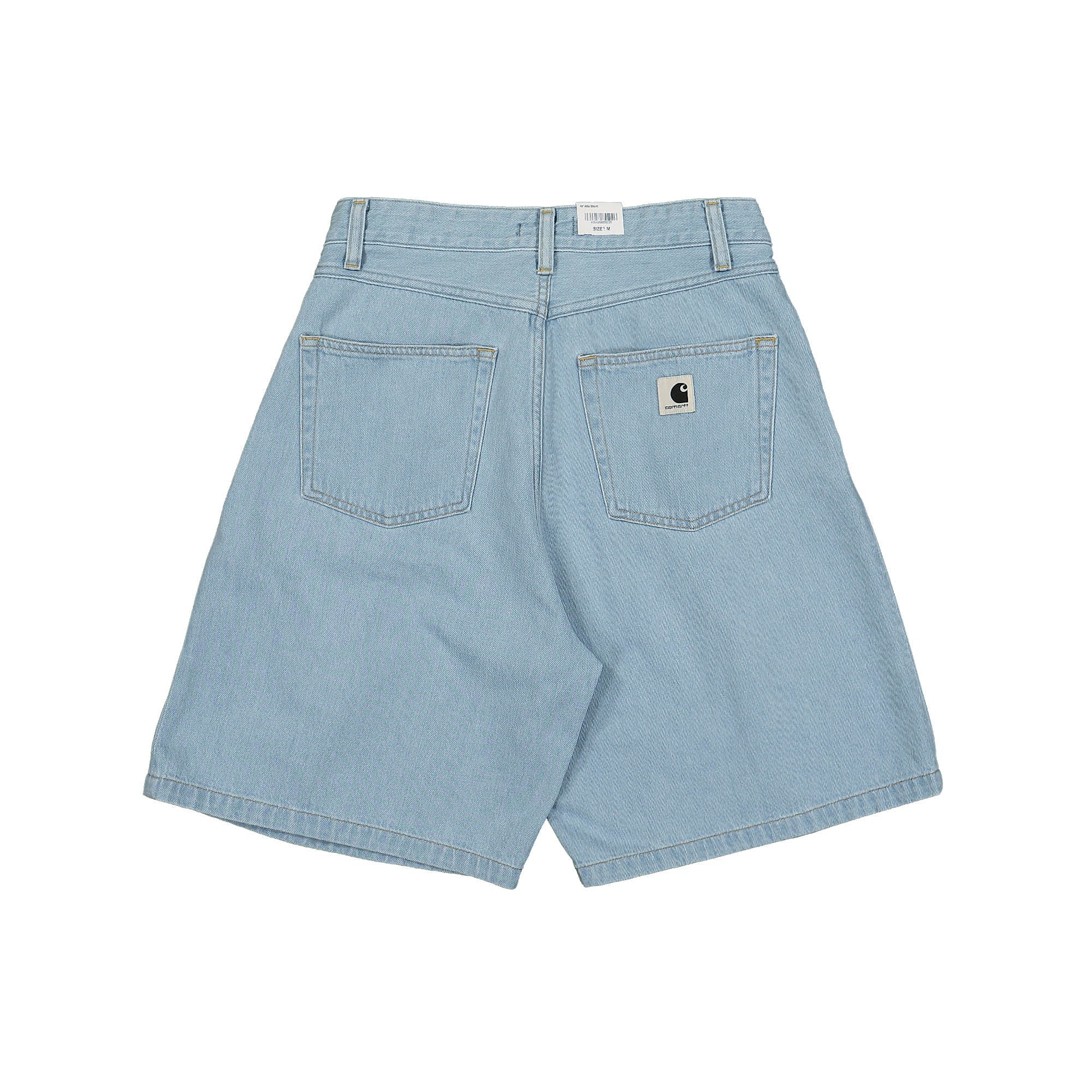 Carhartt WIP W Alta Short Olympia Blue Stone Bleached Shorts Material | Overkill