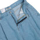 Carhartt WIP W Alta Short Blue Stone Bleached Short I033345.01.12.03 Detail View 1 | Overkill
