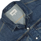 Carhartt WIP Helston Jacket Smith Blue Cloud Stone Jackets Close-up | Overkill