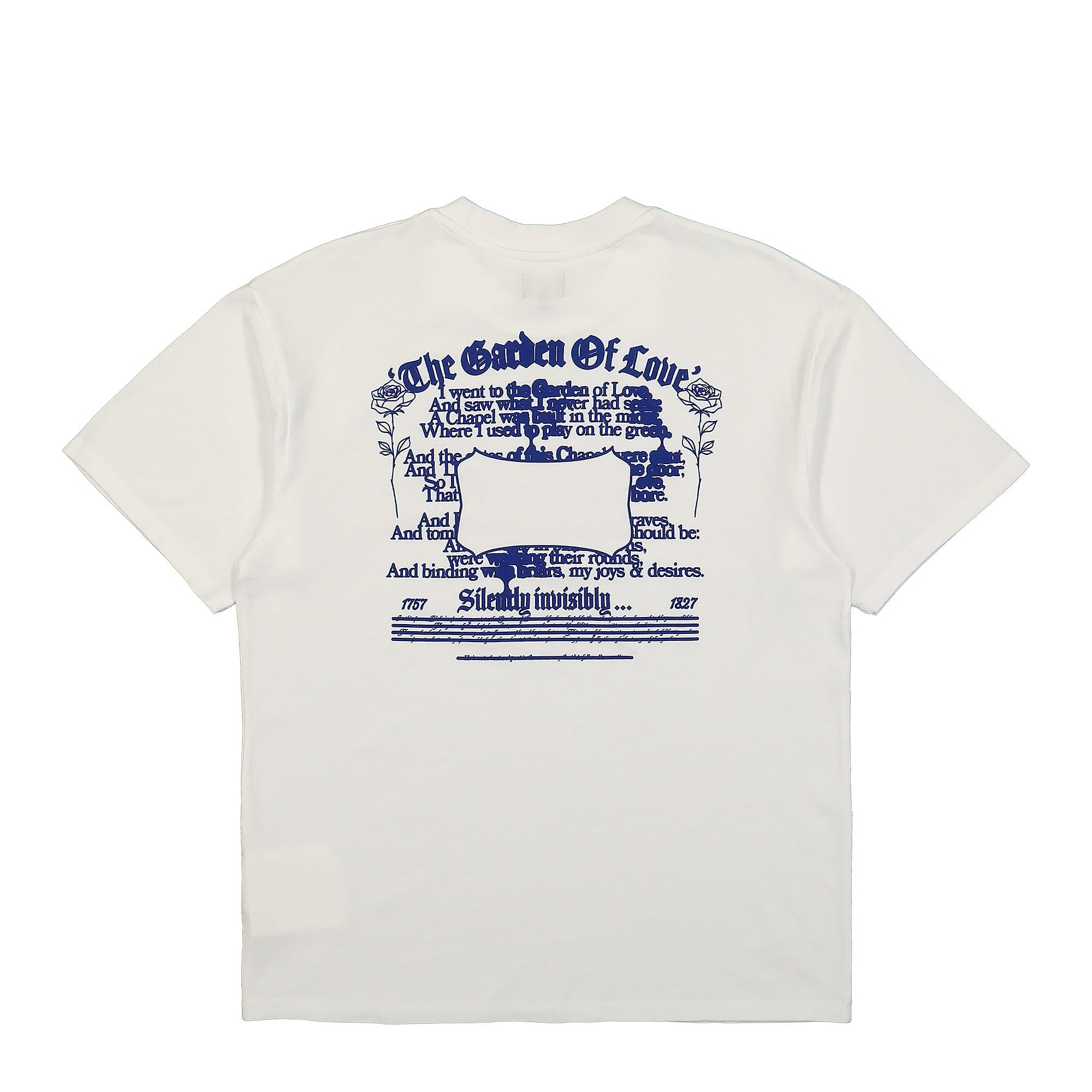 Edwin Garden Of Love T-Shirt White T-Shirts Close-up | Overkill