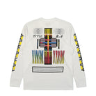 Edwin Vision Board LS T-Shirt White T-Shirts Close-up | Overkill