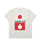 Edwin Sunset FM T-Shirt White T-Shirts Close-up | Overkill