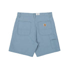 Carhartt WIP Walter Single Knee Short Misty Sky Rinsed Shorts Material | Overkill