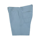 Carhartt WIP Walter Single Knee Short Misty Sky Rinsed Shorts Close-up | Overkill