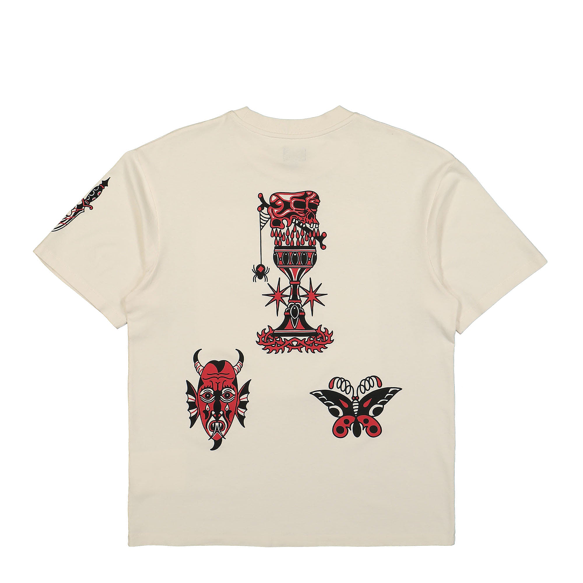 Edwin Teide Flash T-Shirt Whisper White T-Shirts Close-up | Overkill