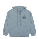 Carhartt WIP Hooded Ablaze Jacket Misty Sky / Black Hoodies I033623.13G.XX.03 | Overkill
