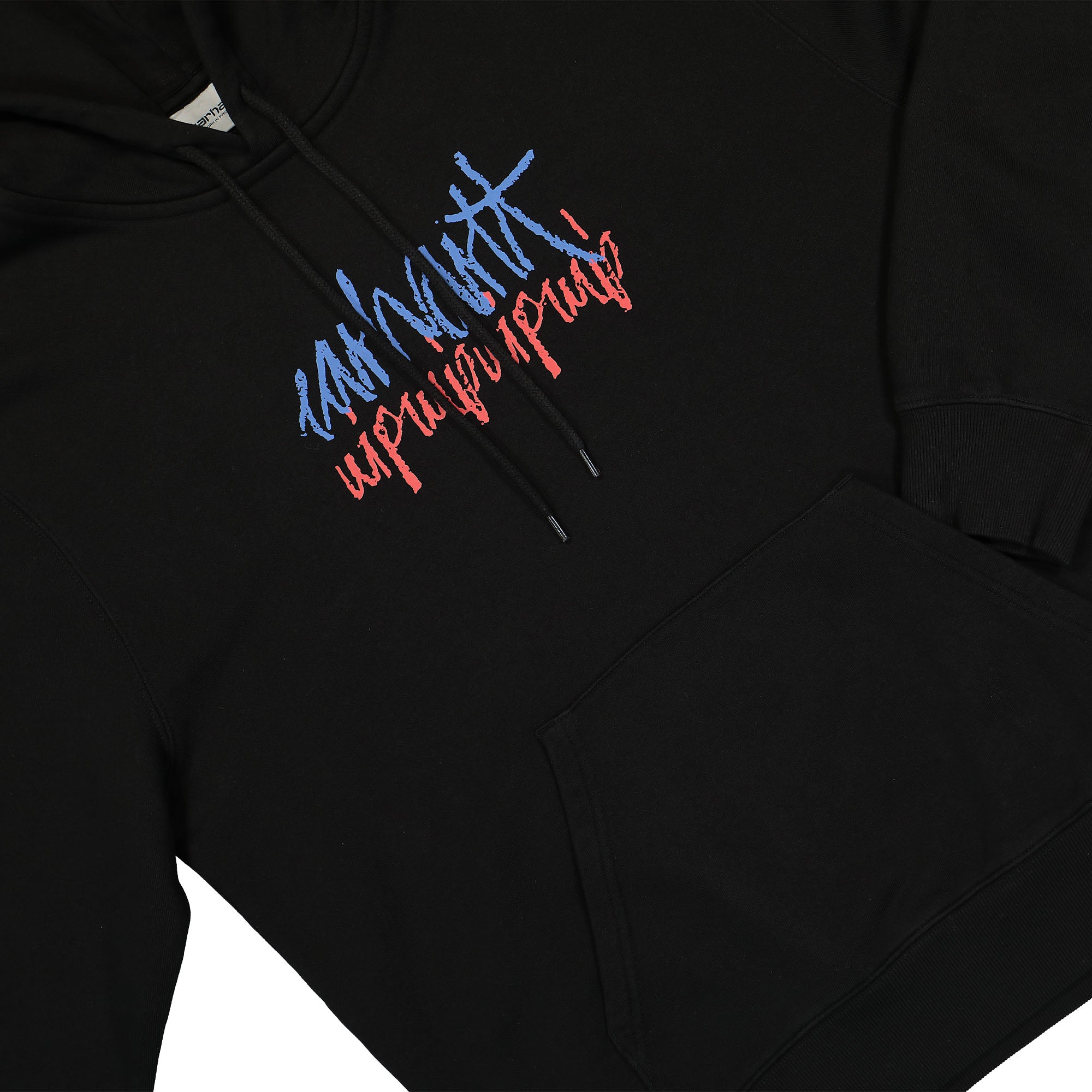 Carhartt WIP Hooded Stereo Sweat Black Hoodies Detailfoto | Overkill