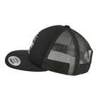 Carhartt WIP Ablaze Trucker Cap Black / White Caps  Material | Overkill