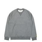 Carhartt WIP Chase Sweat Dark Grey Heather / Gold Sweatshirts I033660.00C.XX.03 | Overkill