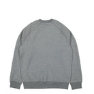 Carhartt WIP Chase Sweat Dark Grey Heather / Gold Sweatshirts Material | Overkill