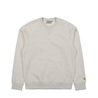 Carhartt WIP Chase Sweat Ash Heather / Gold Sweatshirts I033660.00J.XX.03 | Overkill