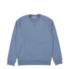 Carhartt WIP Chase Sweat Charm Blue / Gold Sweatshirts I033660.29X.XX.03 | Overkill