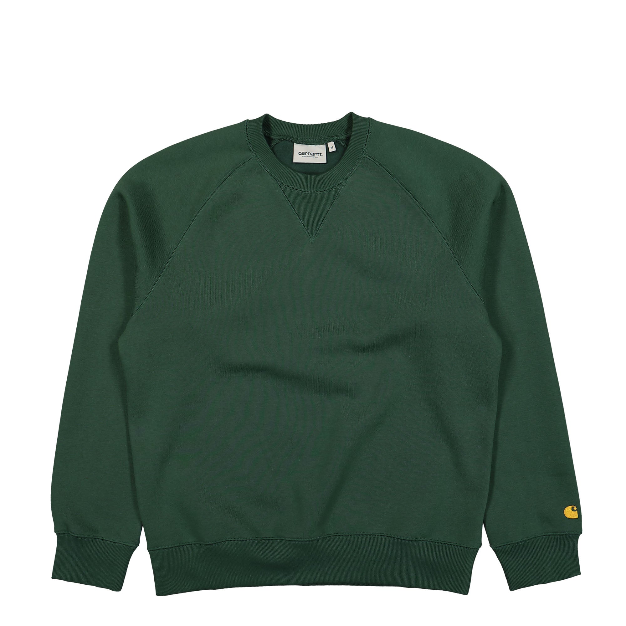 Carhartt WIP Chase Sweat Sycamore Tree / Gold Sweatshirts I033660.2CX.XX.03 | Overkill