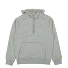 Carhartt WIP Hooded Chase Sweat Grey Heather / Gold Hoodies I033661.00M.XX.03 | Overkill
