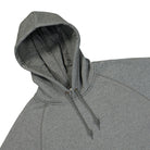 Carhartt WIP Hooded Chase Sweat Dark Grey Heather Hoodies Close-up | Overkill
