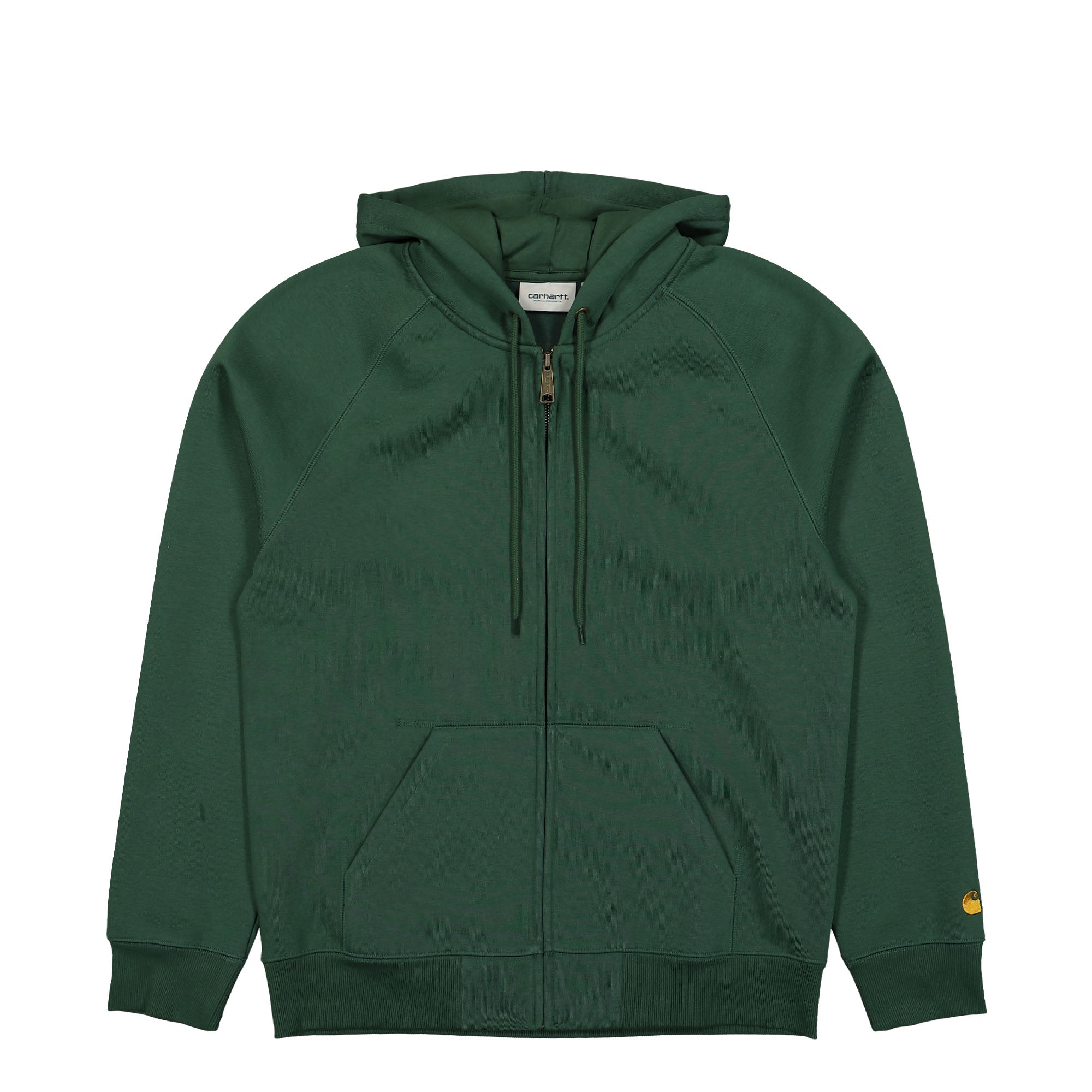 Carhartt WIP Hooded Chase Jacket Sycamore Tree / Gold Hoodies I033664.2CX.XX.03 | Overkill