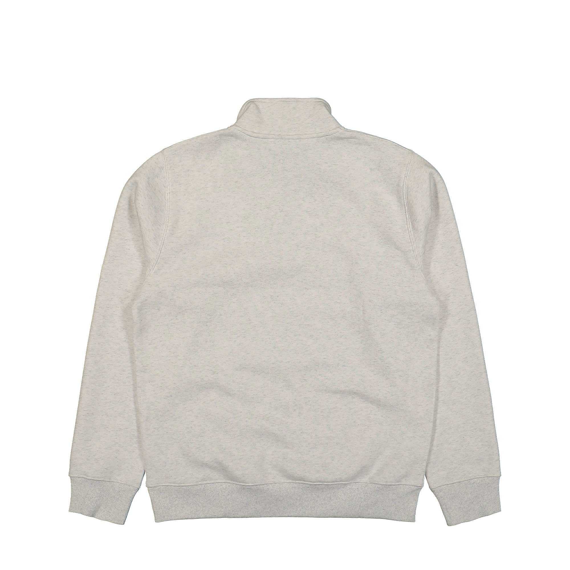 Carhartt WIP Chase Neck Zip Sweat Ash Heather / Gold Sweatshirts Material | Overkill