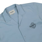 Carhartt WIP S/S Ablaze Shirt Misty Sky / Black Shirts Material | Overkill