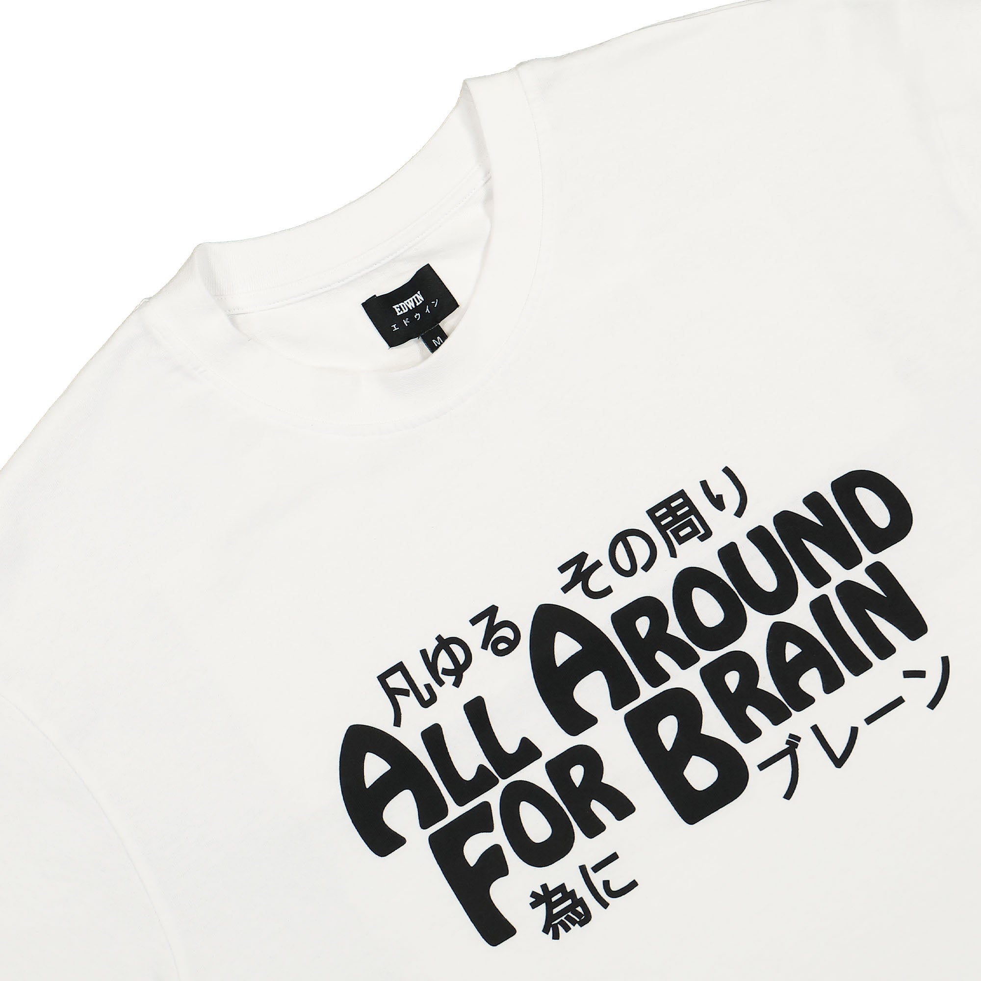Edwin All Around T-Shirt White T-Shirts Material | Overkill