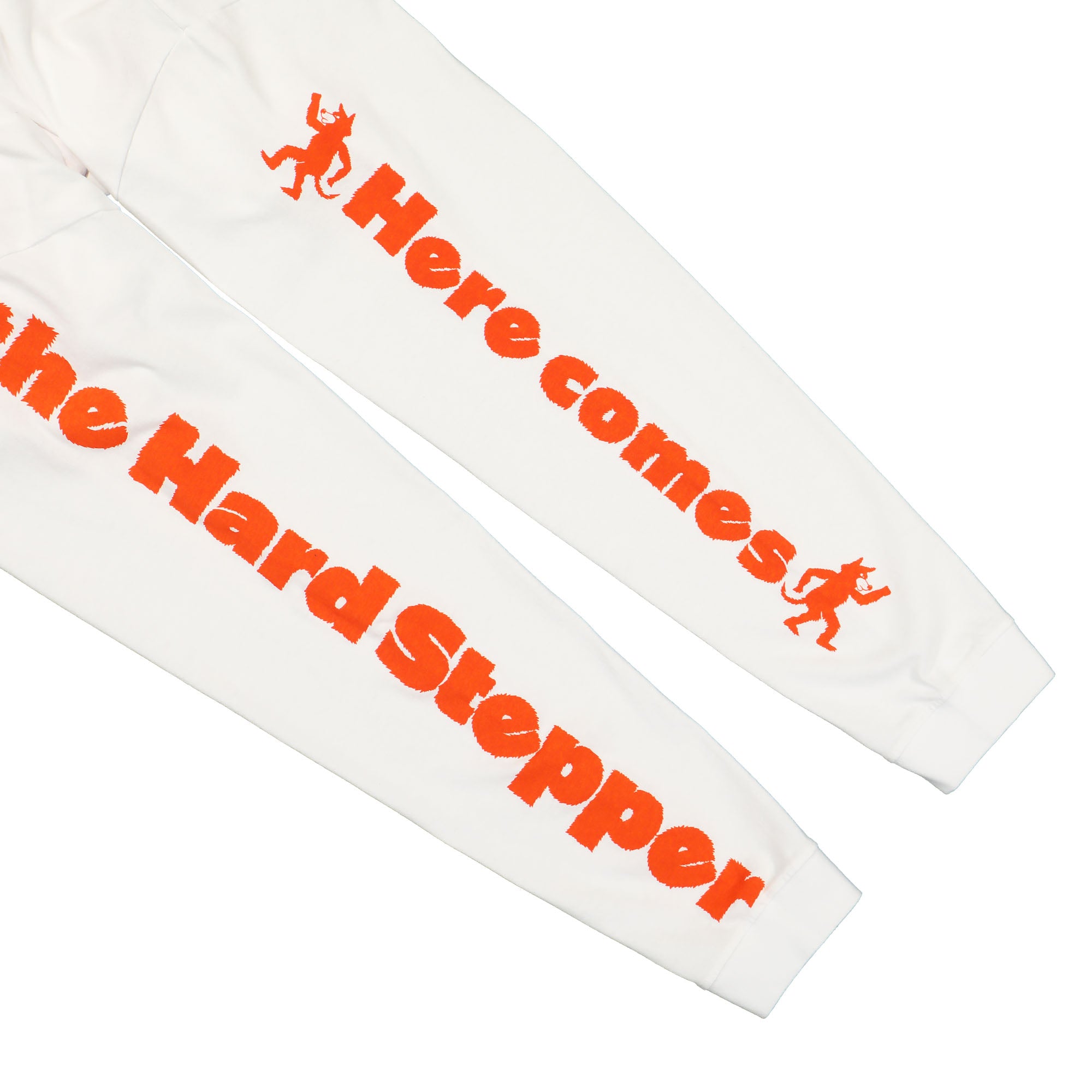 Edwin Hard Stepper LS T-Shirt White Longsleeves Detailfoto | Overkill