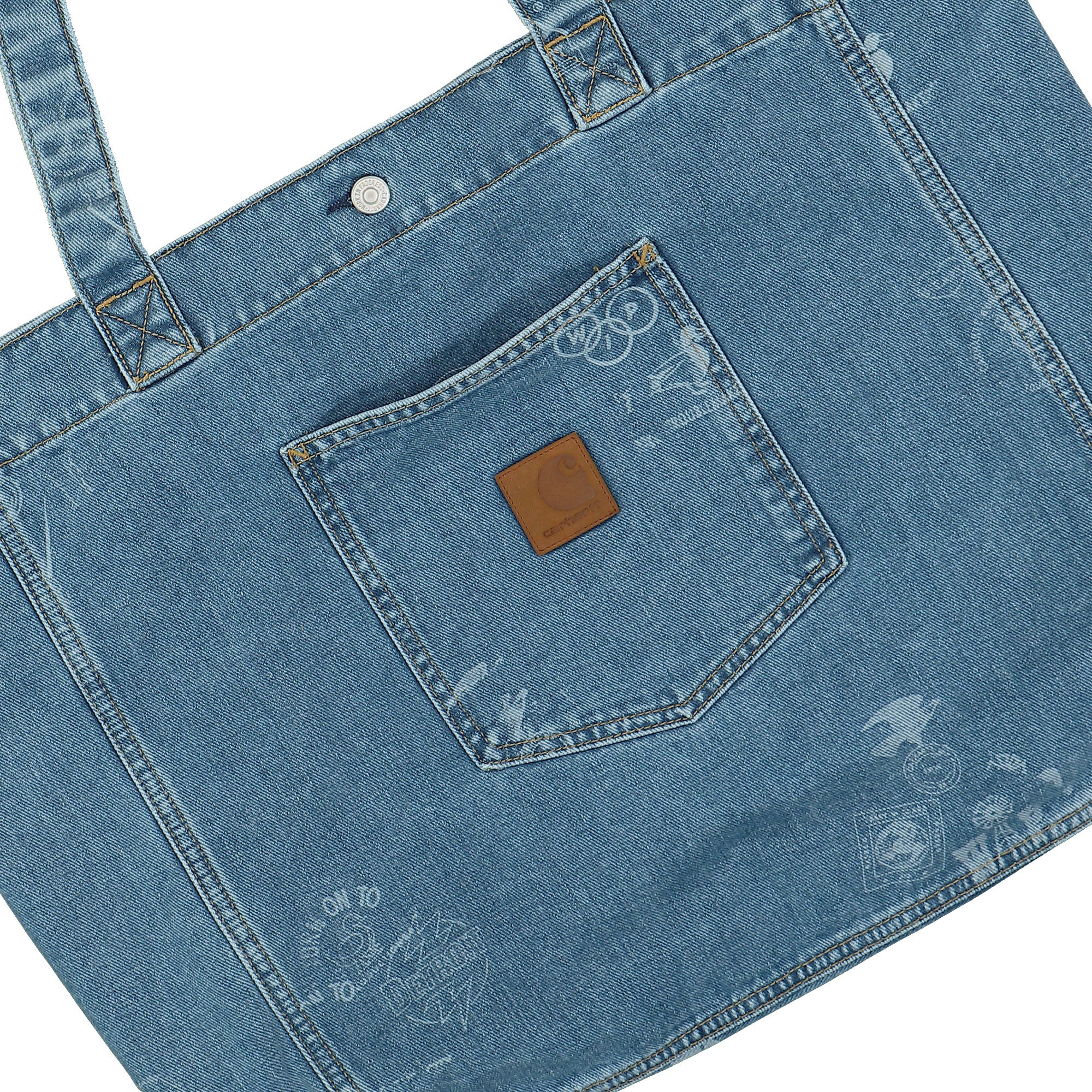Carhartt WIP Stamp Tote Bag Maitland Stamp I033740.2LN.35.06