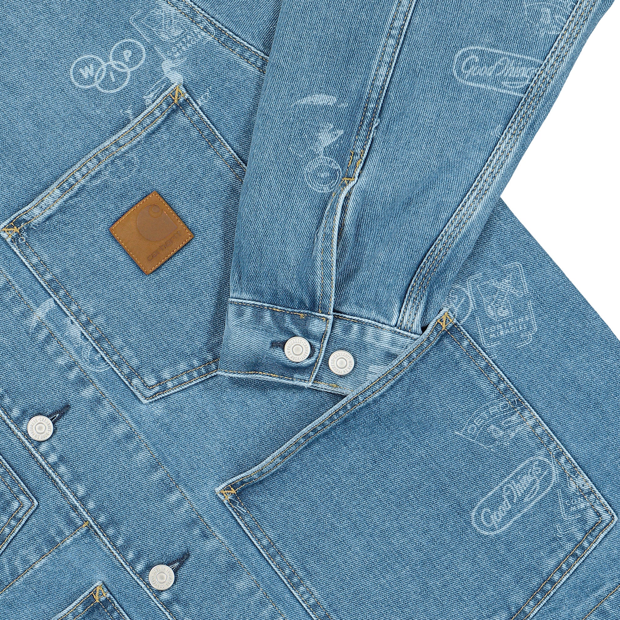Carhartt WIP Stamp Jacket I033743.2LN.35.03 | OVERKILL