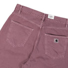 Carhartt WIP W Brandon Pant Smithfield Dusty Fuchsia Jeans Detailfoto | Overkill