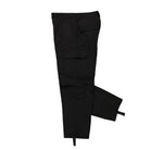 Carhartt WIP W Kingsley Pant Black Rigid Cargo Pants Close-up | Overkill