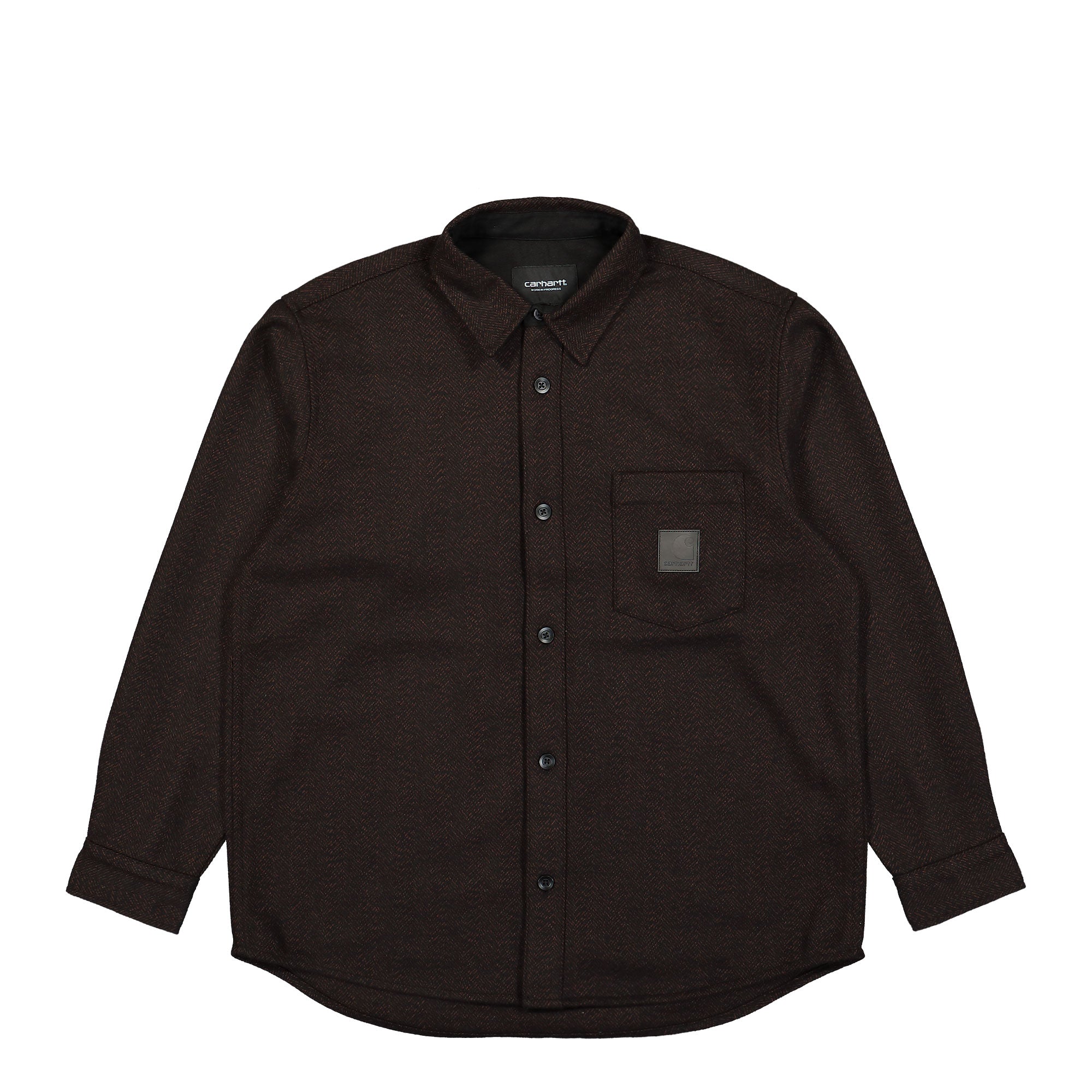 Carhartt WIP L/S Truman Shirt Chocolate / Black Shirts I033829.2F0.XX.03 | Overkill