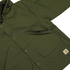 Carhartt WIP Clarton Jacket Office Green / Black Jackets Detail view 2 | Overkill