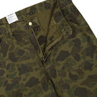 Carhartt WIP Duck Single Knee Pant Camo Duck, Green / Office Green Casual Pants Detail view 1 | Overkill